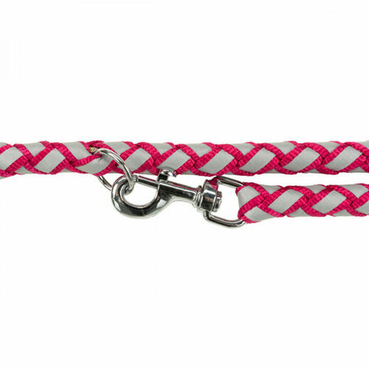 Laisse réglable pour chien Trixie Fuchsia S/M