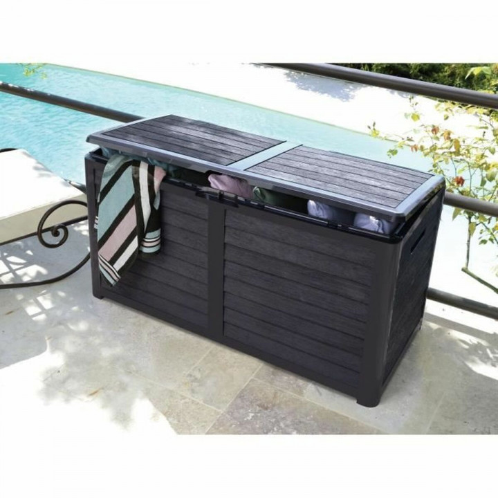 Kist EDA Donker grijs Plastic