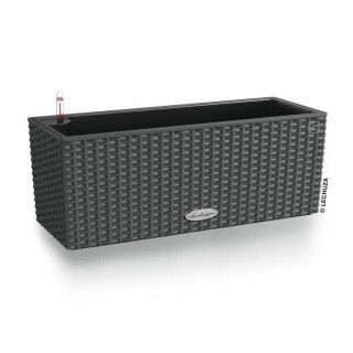 Plant pot Lechuza Black Grey polypropylene