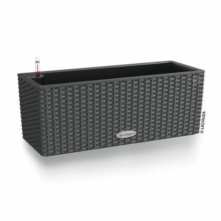 Plant pot Lechuza Black Grey polypropylene