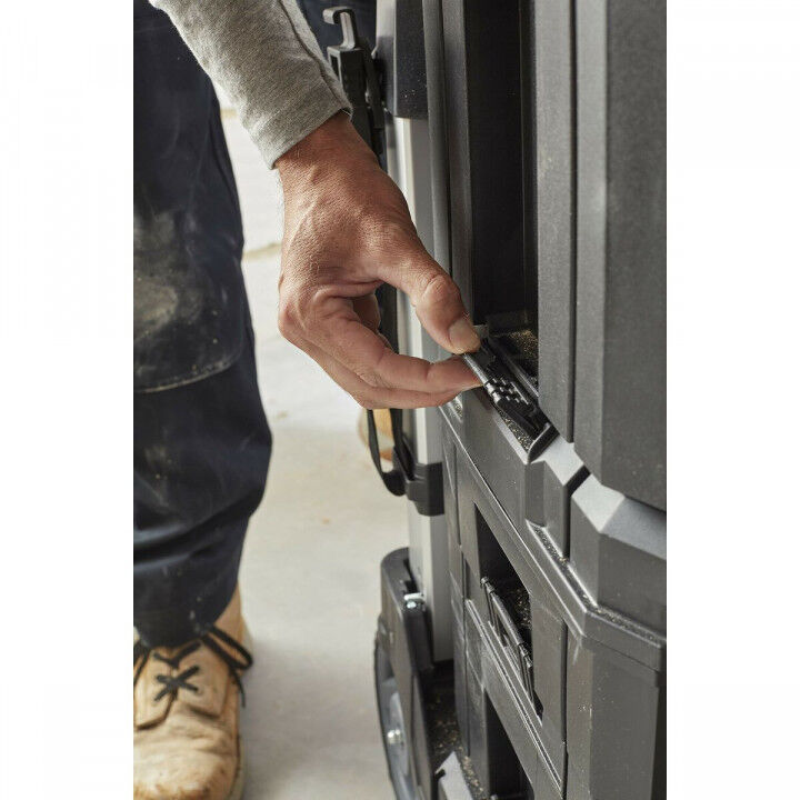 Cassetta degli Attrezzi Stanley Metallo polipropilene Plastica 1 Compartimenti