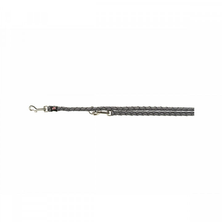 Ramal ajustable para perro Trixie Cavo Grafito S/M 2 m