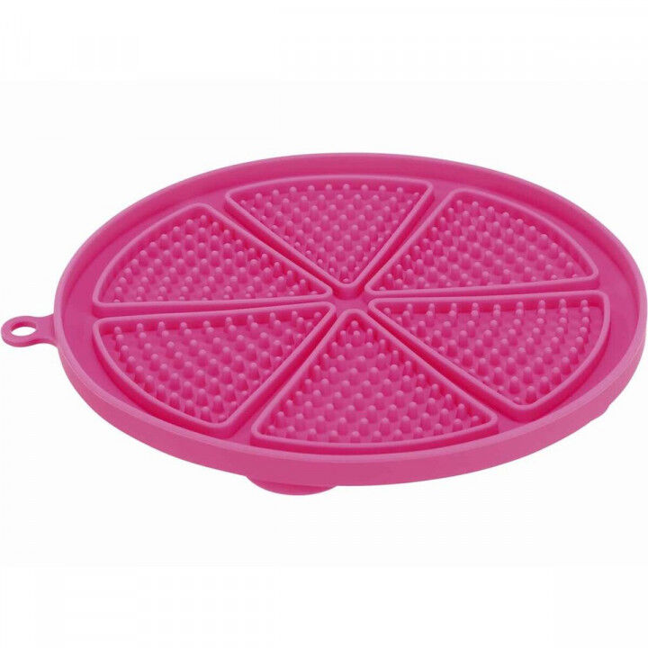 Tappetino Trixie Lick'n'Snack Rosa Silicone Ø 18 cm
