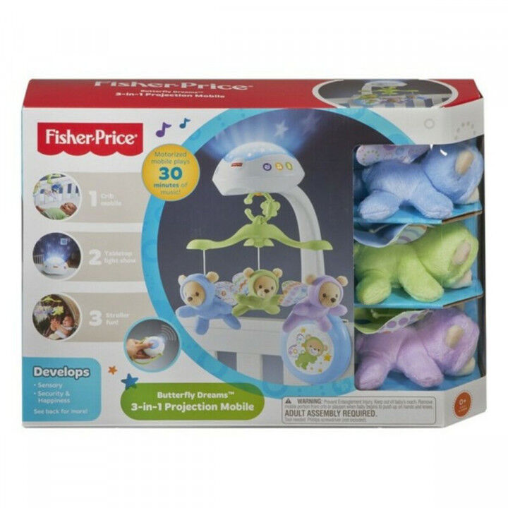 Proiettore Mobile Fisher Price Bianco Multicolore Plastica