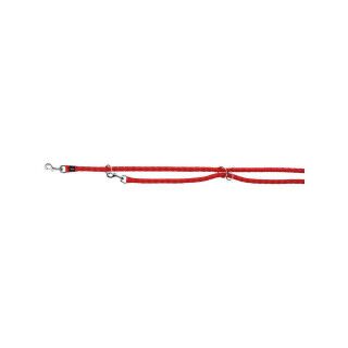 Verstelbare hondenriem Trixie New Cavo Rood L/XL 2 m