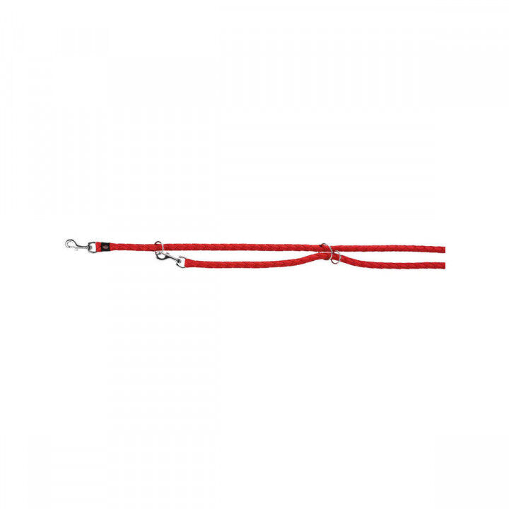 Guinzaglio regolabile per cane Trixie New Cavo Rosso L/XL 2 m
