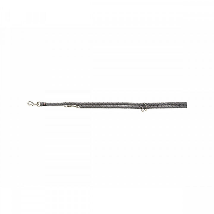 Adjustable dog leash Trixie Cavo Graphite L/XL 2 m