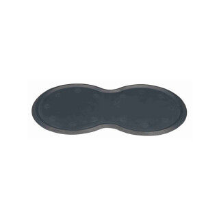 Dessous de plat Trixie 45x25 cm Gris foncé 45 x 25 cm Caoutchouc