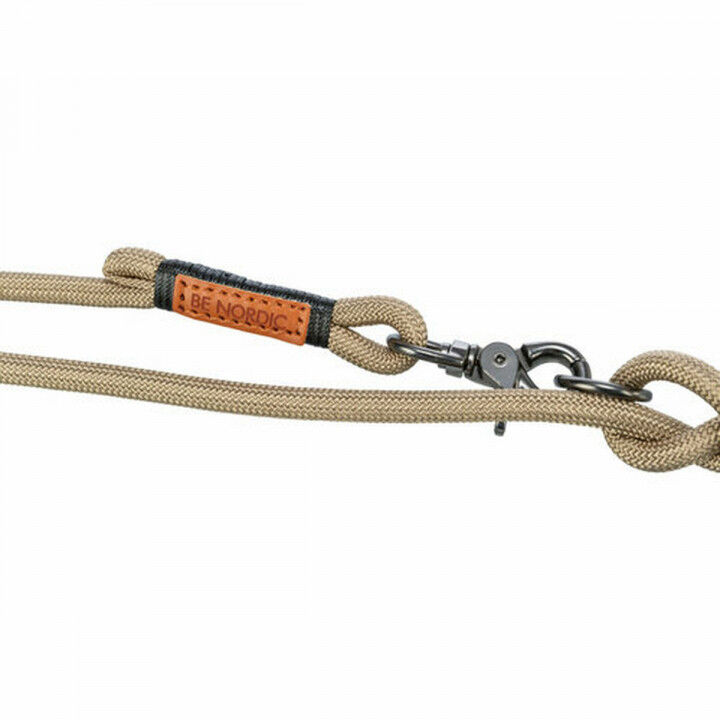 Guinzaglio regolabile per cane Trixie Be Nordic Nero Sabbia L/XL