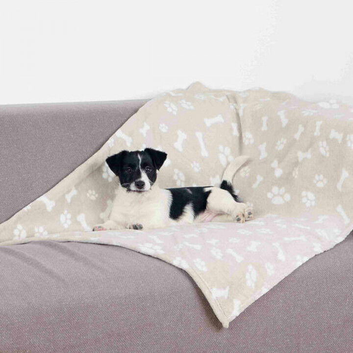 Huisdierendeken Trixie Kenny Beige Polyester 100 × 75 CM