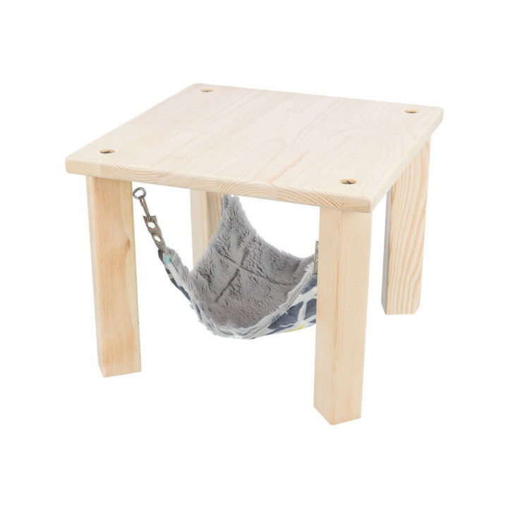 Hamac Suspendu Trixie Gris Pêche 28 × 24 × 28 CM