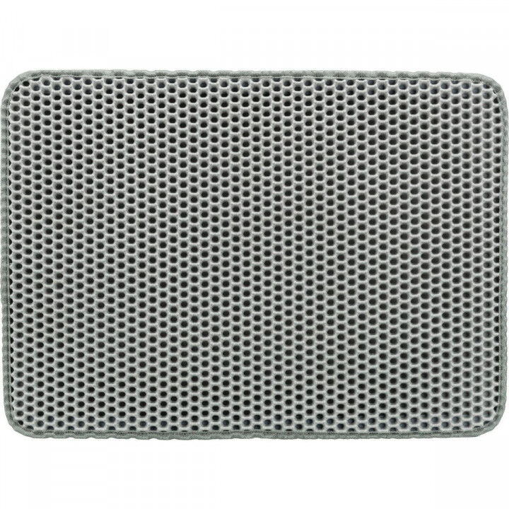 Tappetino per Lettiera per Gatti Trixie Grigio Gomma Eva 40 × 55 cm