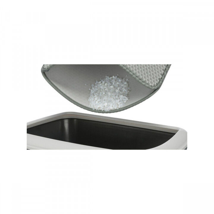 Tappetino per Lettiera per Gatti Trixie Grigio Gomma Eva 40 × 55 cm