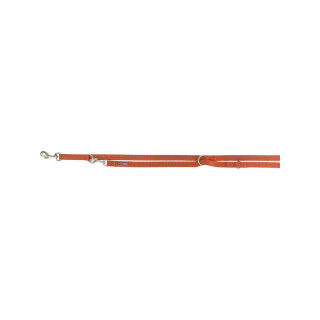 Guinzaglio regolabile per cane Trixie Premium Arancio L/XL