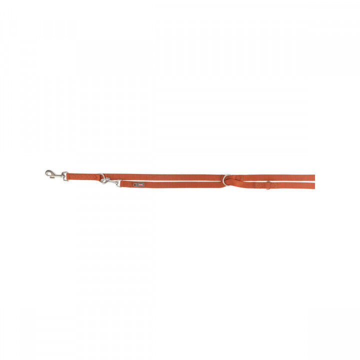Guinzaglio regolabile per cane Trixie Premium Arancio L/XL