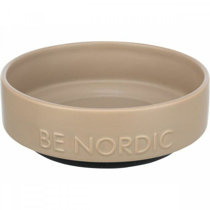 Voerbak voor honden Trixie BE NORDIC Taupe