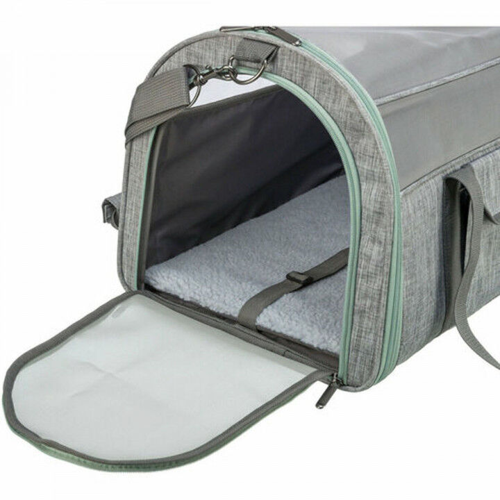 Tasche für Haustiere Trixie Dillon Grau Minze 33 × 32 × 54 cm