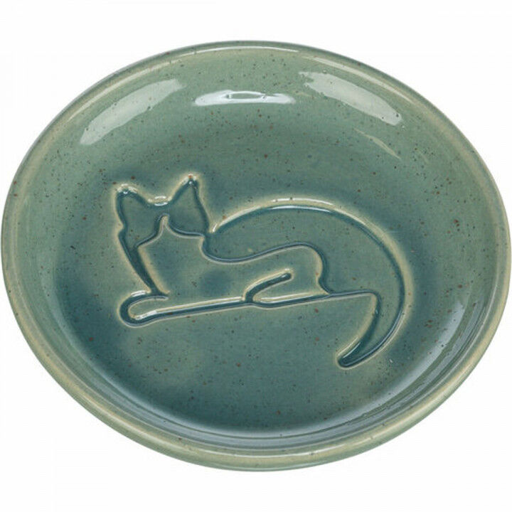 Ciotola per gatti Trixie Azzurro Ceramica Ø 14,5 cm