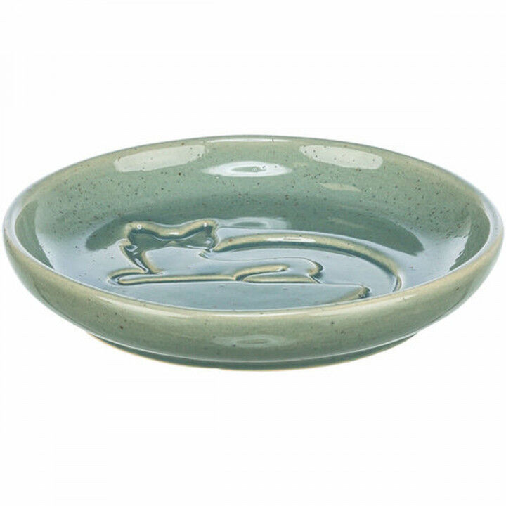 Ciotola per gatti Trixie Azzurro Ceramica Ø 14,5 cm
