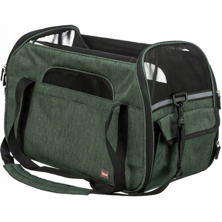 Tasche für Haustiere Trixie grün Olive 25 × 33 × 50 cm