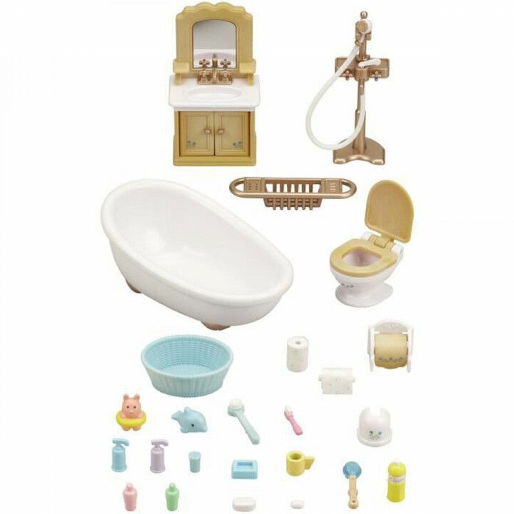 Zubehör für Puppenhaus Sylvanian Families Bathroom