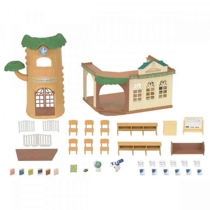 Playset Sylvanian Families School of the Forest 35 Pezzi
