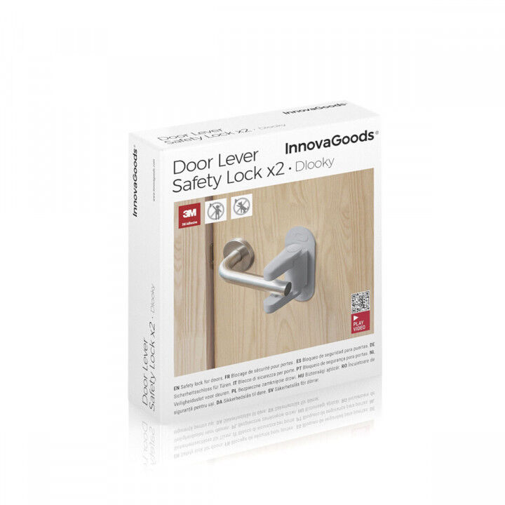 Tür-Sicherheitsverriegelung Dlooky InnovaGoods 2 Stück