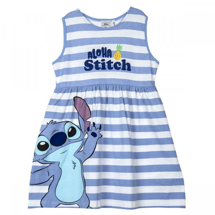 Vestito Stitch Azzurro