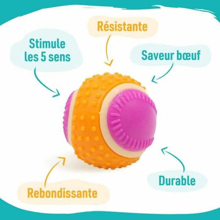 Soft toy for dogs Aimé Pink Plastic