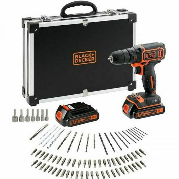 Atornillador eléctrico Black & Decker CDC18BAFC-QW