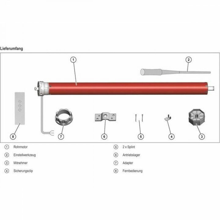 Moteur pour volet roulant Superrollo RM10MSB - SR20906