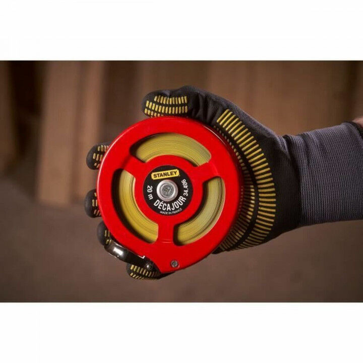 Flexomètre Stanley 0-34-406 Acier Chrome 20 m