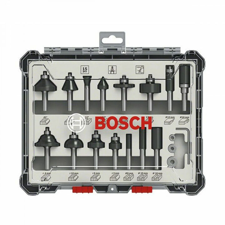 Set di trapani BOSCH 2607017471 Metallo 15 Pezzi