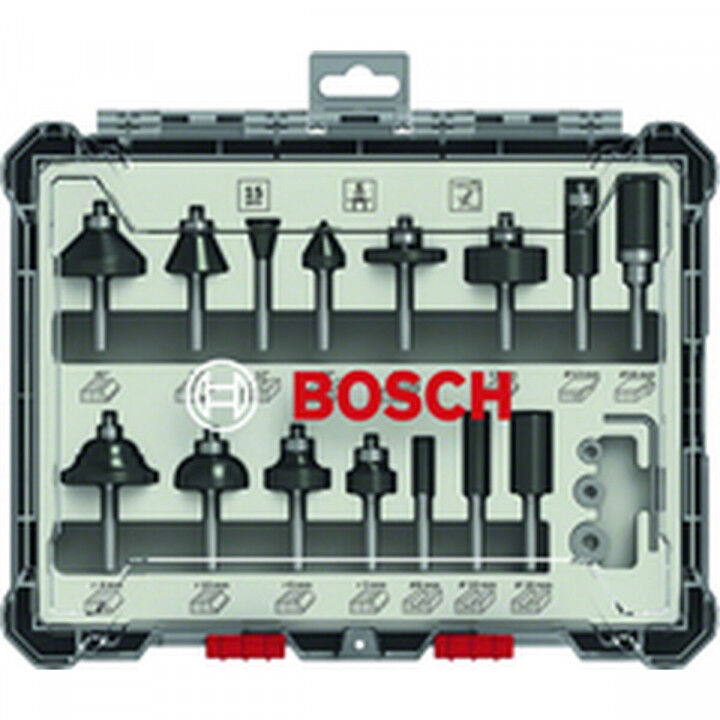 Borenset BOSCH 2607017471 Metaal 15 Onderdelen