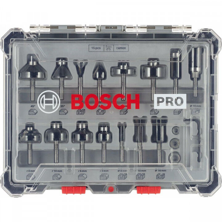 Ensemble de forets BOSCH 2607017471 Métal 15 Pièces