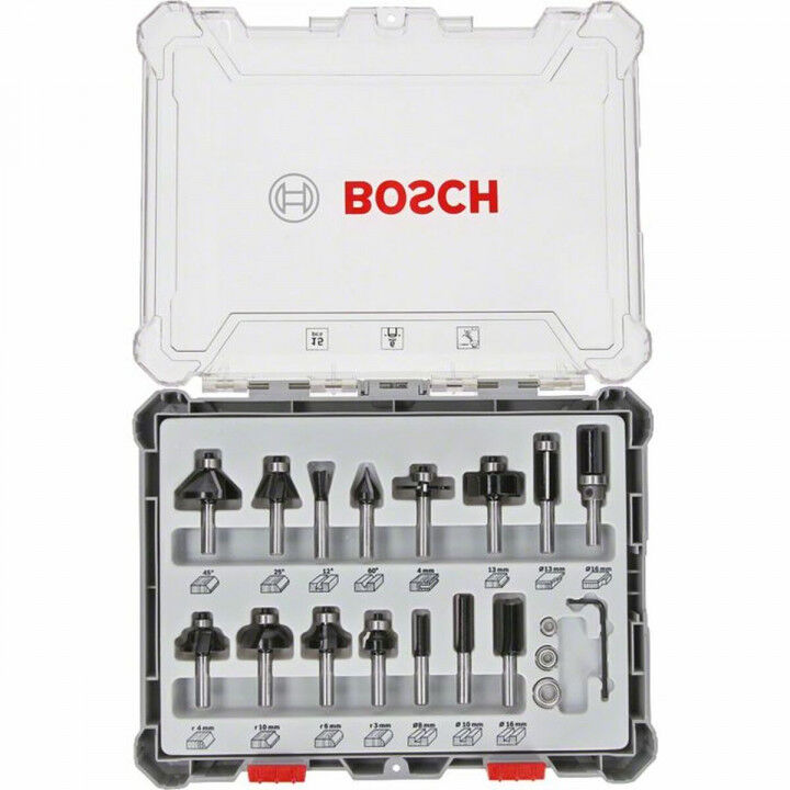 Borenset BOSCH 2607017471 Metaal 15 Onderdelen