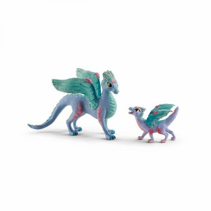 Actionfiguren Schleich Flower dragon with its little one