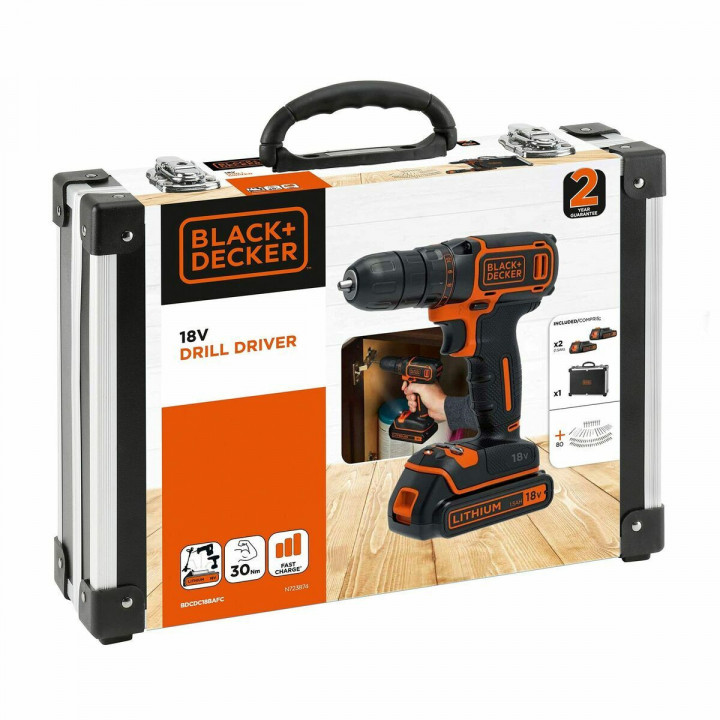 Electric screwdriver Black & Decker CDC18BAFC-QW