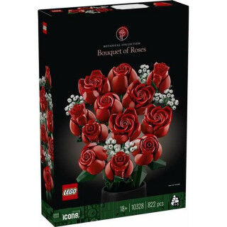 Bouwspel Lego Botanical Collection Bouquet of Roses Multicolour 822 Onderdelen