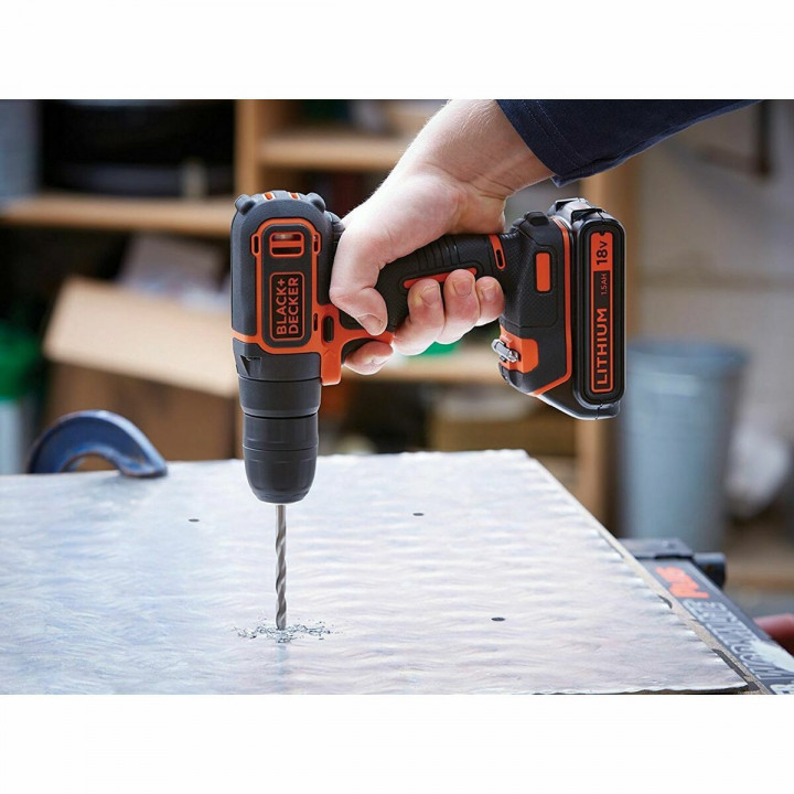 Electric screwdriver Black & Decker CDC18BAFC-QW