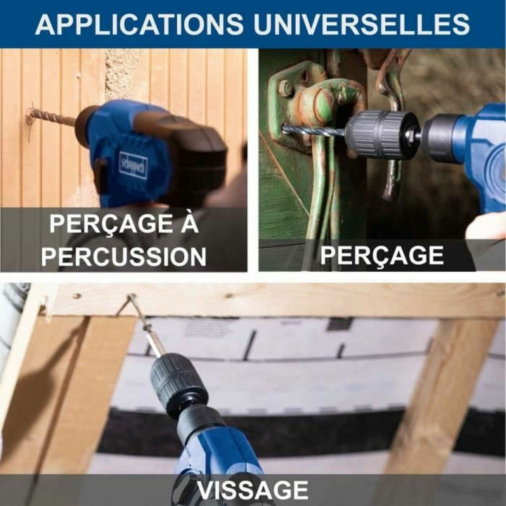 Elektrischer Schraubendreher Scheppach C-RHD130-X