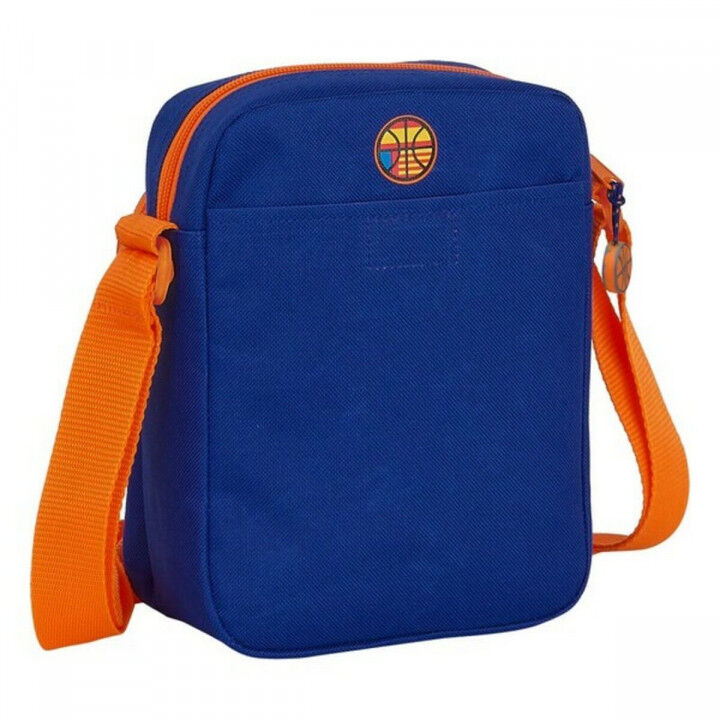 Shoulder Bag Valencia Basket M672 Blue Orange 16 x 22 x 6 cm