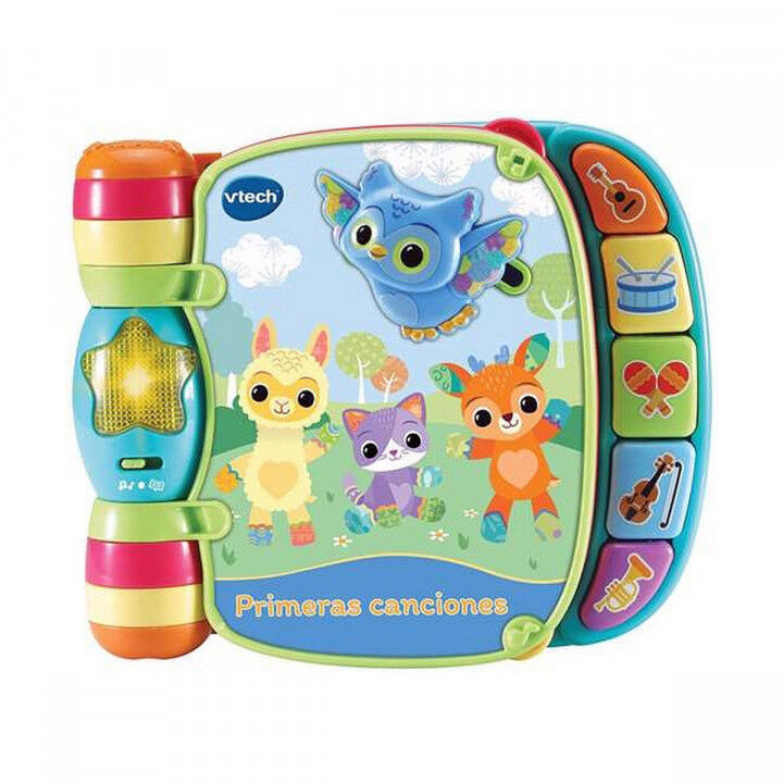 Babyspeeltje Vtech Libro musical primeras canciones. 19 x 22 x 4 cm