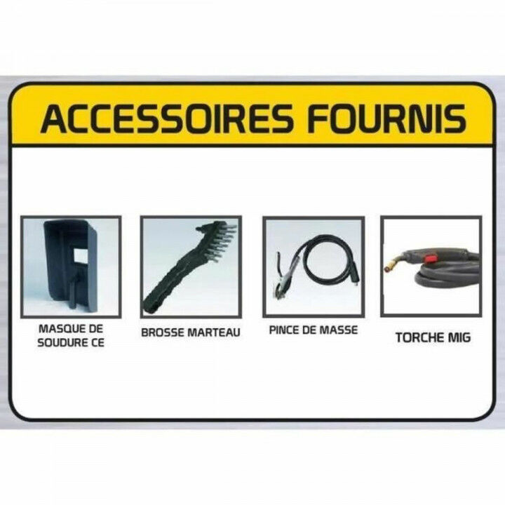 Attrezzatura per saldatura Stanley Mikro Mig Inverter No Gaz 100A