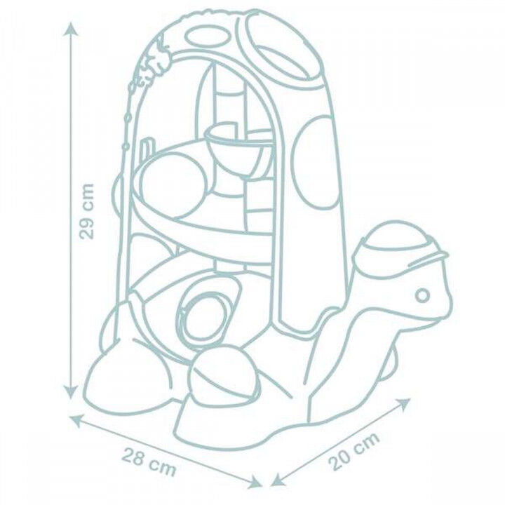 Circuit Smoby Plastic Tortoise