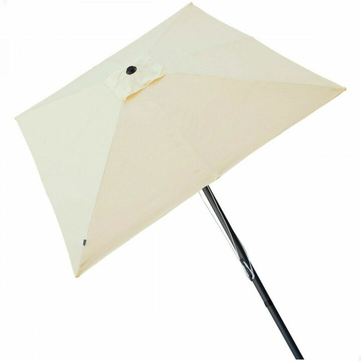 Parasol Aktive Cream Aluminium Steel 300 x 300 cm