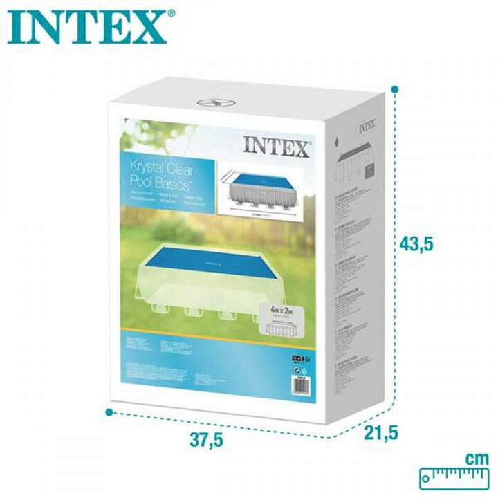 Poolabdeckung Intex Frame Solar rechteckig 378 x 186 cm