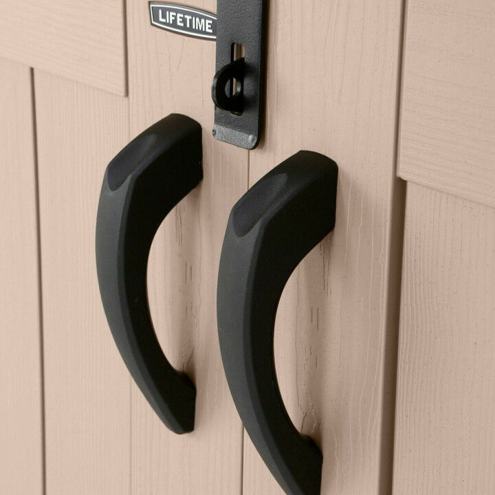 Kast Lifetime Buitenkant Horizontaal Staal Plastic 190 x 106 x 131 cm