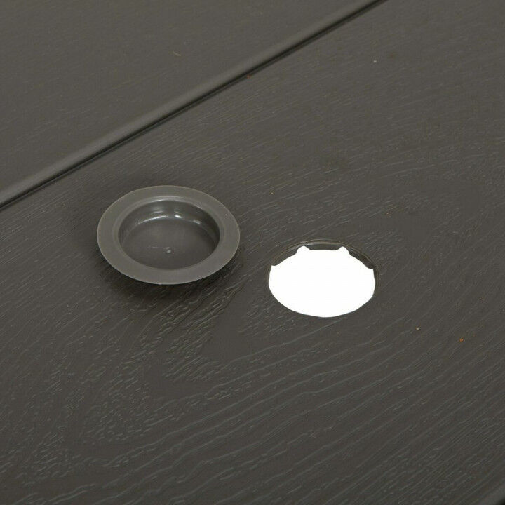 Table de pique-nique Lifetime Bois Marron Pliable Acier Plastique 183 x 145 x 74 cm