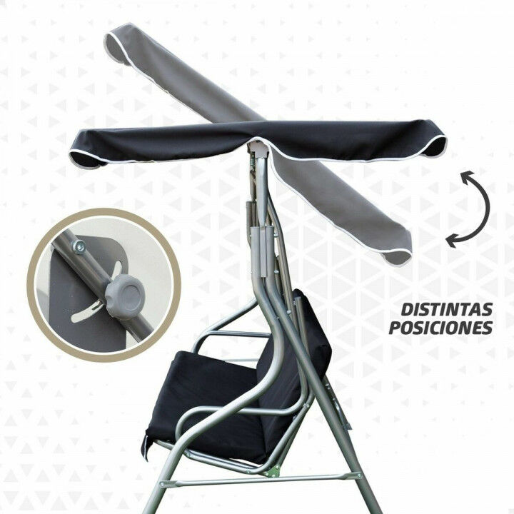 Rocker Aktive 3 places Black 180 x 107 x 160 cm